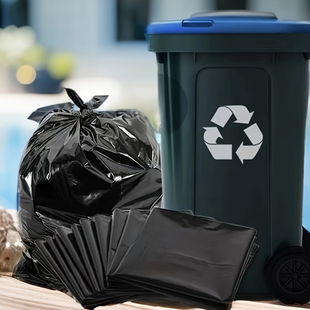 dustbins and garbage bags supplies by the chahaman enterprises