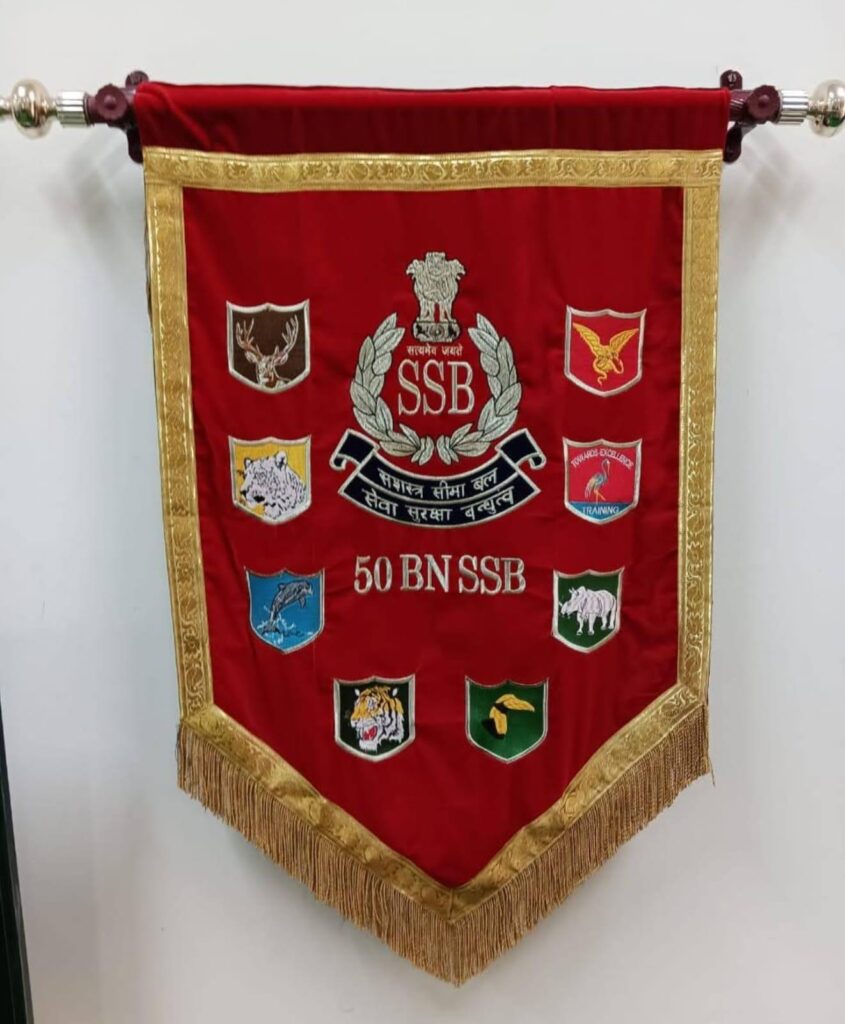 Regimental and Battalion Banners supplies by the chahaman enterprises